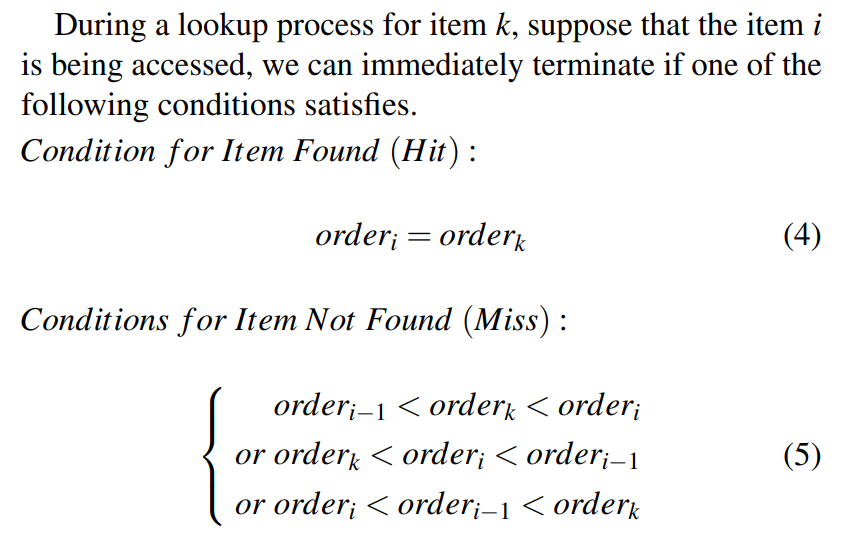 Figure 5: Lookup Termination